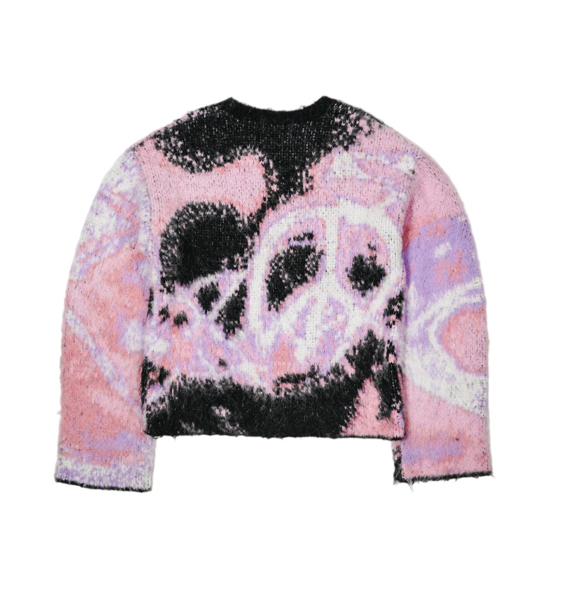 "PEACE OF MIND" MOHAIR SWEATER (PINK)