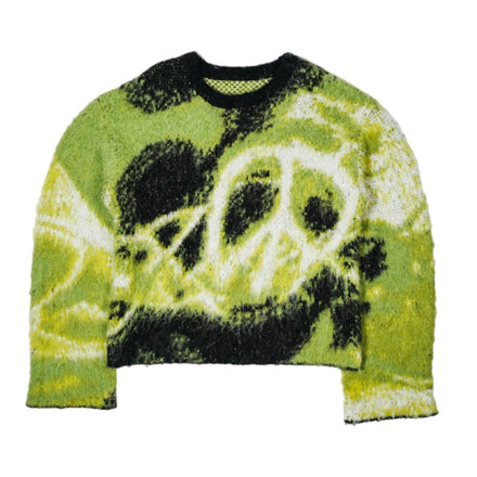 "PEACE OF MIND" MOHAIR SWEATER (GREEN)